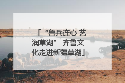 “鲁兵连心 艺润草湖” 齐鲁文化走进新疆草湖