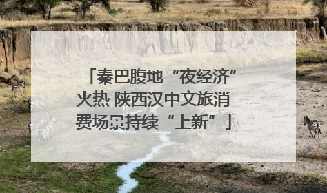 秦巴腹地“夜经济”火热 陕西汉中文旅消费场景持续“上新”