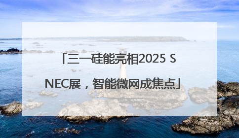 三一硅能亮相2025 SNEC展，智能微网成焦点