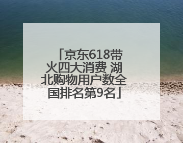 京东618带火四大消费 湖北购物用户数全国排名第9名
