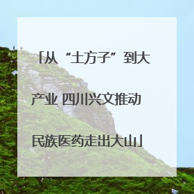 从“土方子”到大产业 四川兴文推动民族医药走出大山