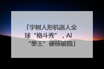 宇树人形机器人全球“格斗秀”，AI“拳王”硬核破圈