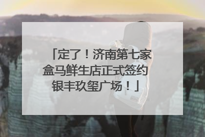 定了！济南第七家盒马鲜生店正式签约银丰玖玺广场！