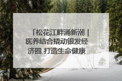 松花江畔涌新潮｜医养结合撬动银发经济圈 打造生命健康产业新样本
