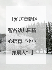 潍坊高新区智谷幼儿园精心培育“小小策展人”