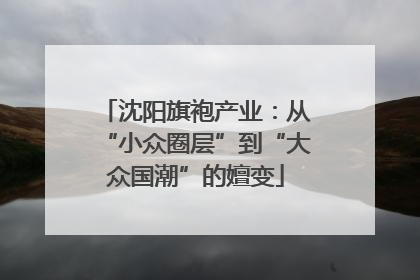 沈阳旗袍产业：从“小众圈层”到“大众国潮”的嬗变