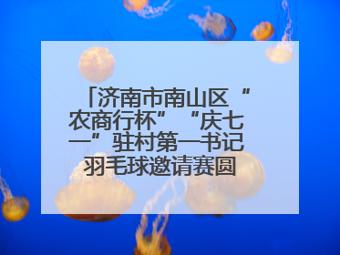 济南市南山区“农商行杯”“庆七一”驻村第一书记 羽毛球邀请赛圆满落幕