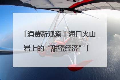 消费新观察丨海口火山岩上的“甜蜜经济”