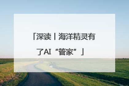 深读丨海洋精灵有了AI“管家”
