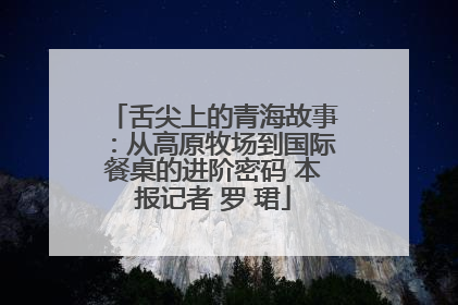 舌尖上的青海故事：从高原牧场到国际餐桌的进阶密码 本报记者 罗 珺