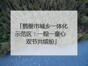 鹤壁市城乡一体化示范区：一粽一童心 双节共缤纷